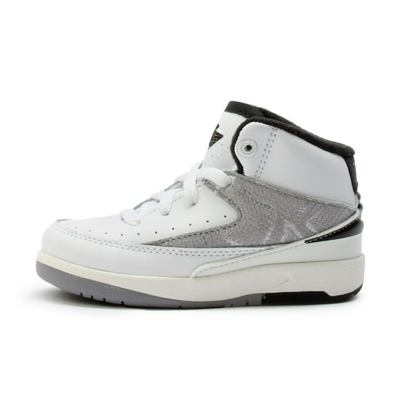 Toddler's Jordan 2 Retro "Python" White/Fire Red-Black-Sail (DQ8563 102) - 2