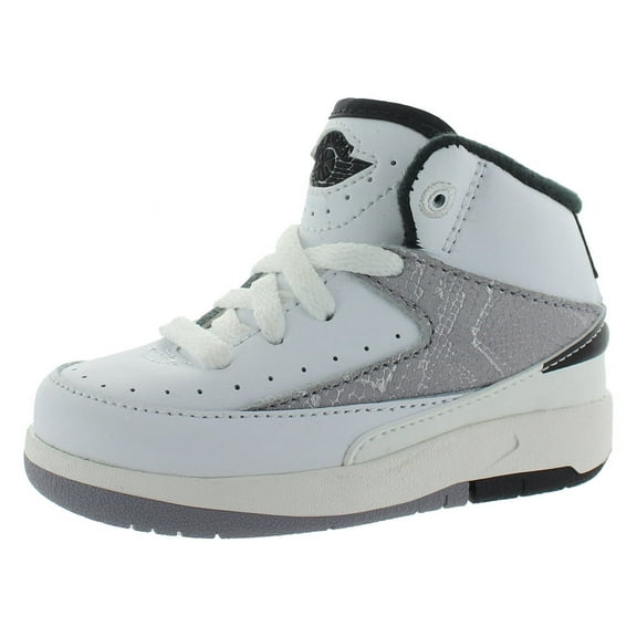 Toddler's Jordan 2 Retro "Python" White/Fire Red-Black-Sail (DQ8563 102) - 4
