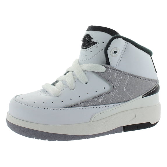 Toddler's Jordan 2 Retro "Python" White/Fire Red-Black-Sail (DQ8563 102) - 7
