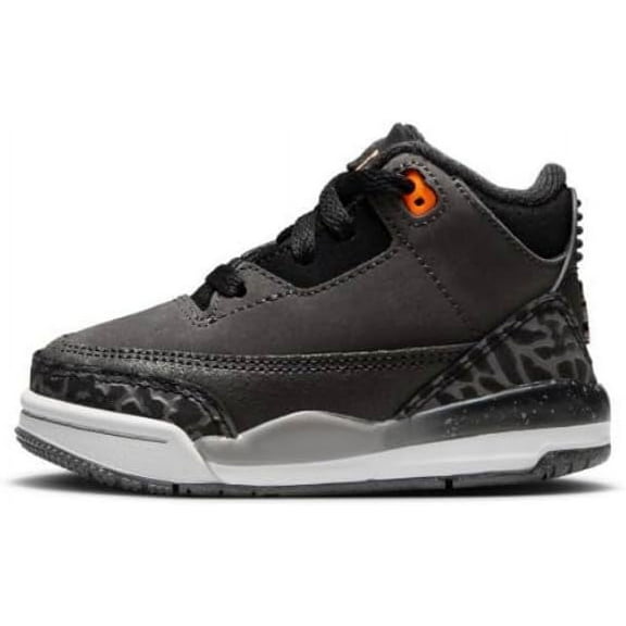 Toddler's Jordan 3 Retro "Fear" Night Stadium/Total Orange (DM0968 080) - 8