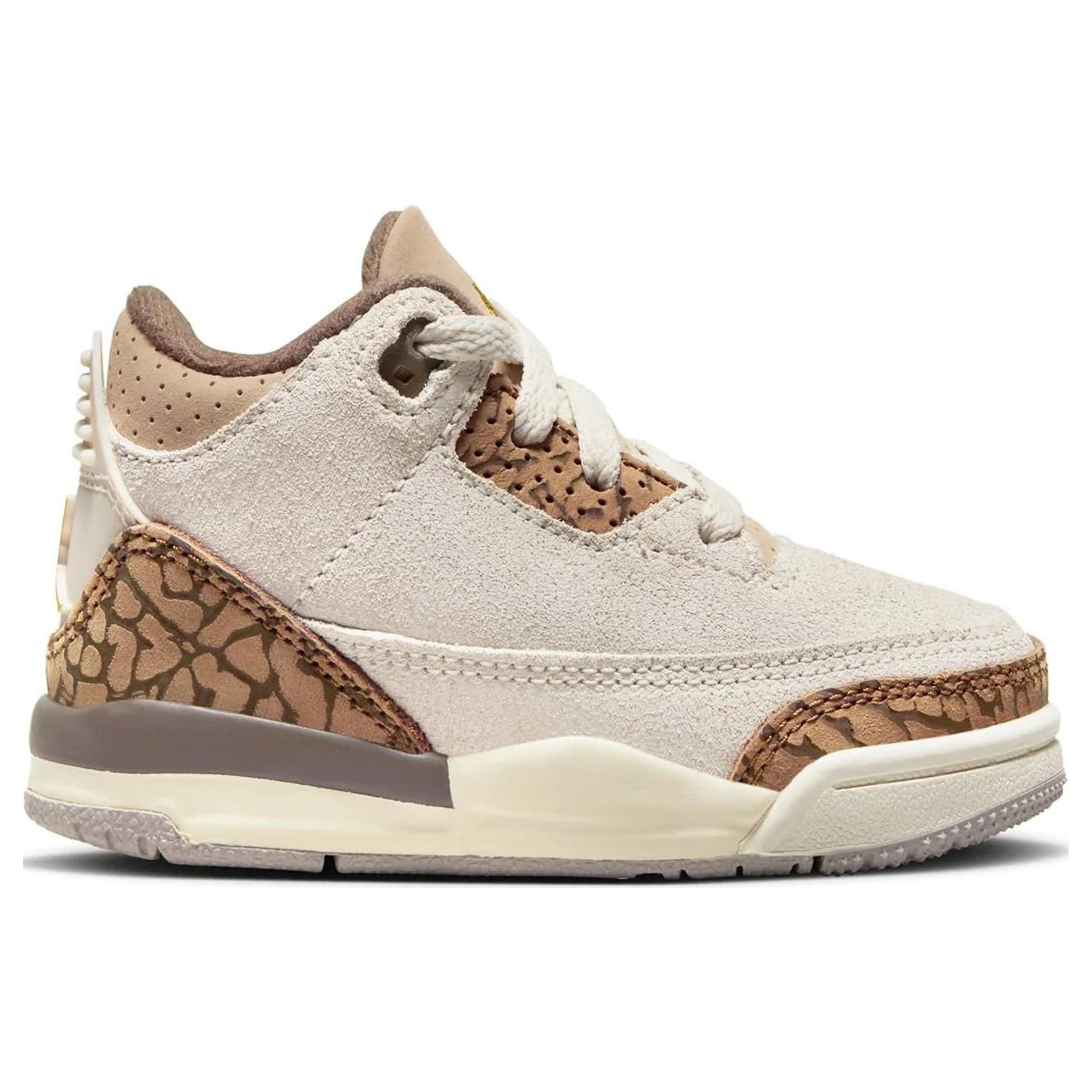 Jordan Brandclub Toddler s Jordan 3 Retro Palomino Lt Orewood Brown Gold DM0968 102 5