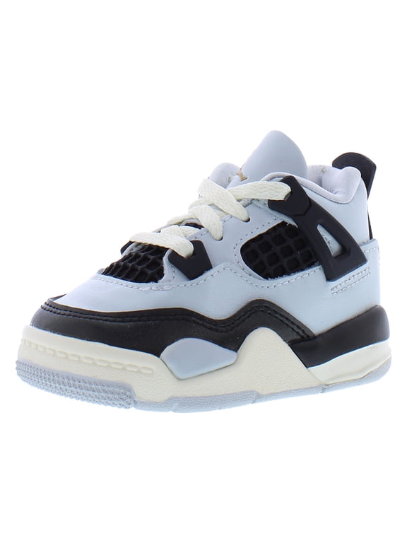 Toddler's Jordan 4 Retro Pure Platinum/Metallic Gold (FZ8584 070) - 5