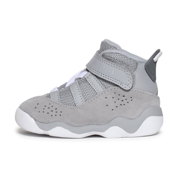 Toddler's Jordan 6 Rings Wolf Grey/Cool Grey-White (323420 009) - 4