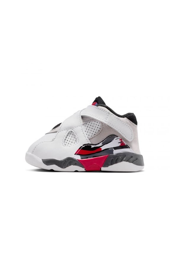 Toddler's Jordan 8 Retro "Bugs Bunny" White/Black-True Red (305360 100) - 7