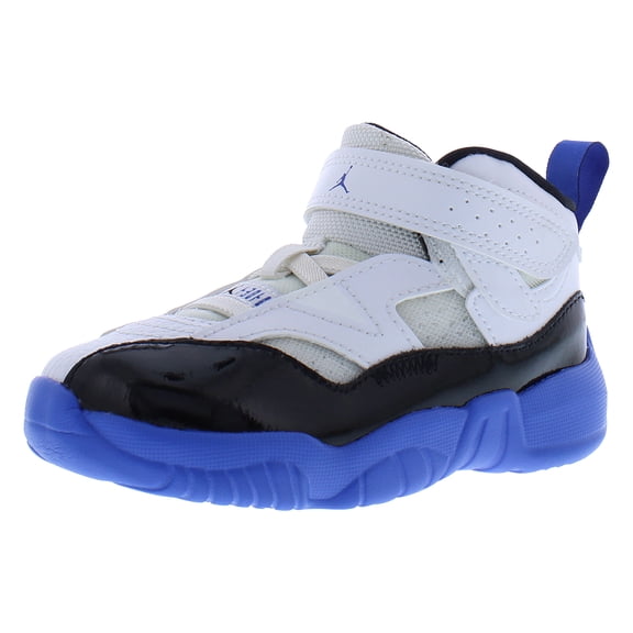 Nike Jumpman Two Trey Infant/Toddler Shoes Size 5, Color: White/Game Royal/Black