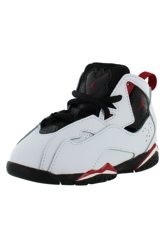 Nike Jordan True Flight Infant/Toddler Shoes Size 5, Color: White/Varsity Red/Black