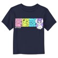 thumbnail image 1 of Toddler's Lilo & Stitch Colorful Four Box Panel  Graphic Tee Navy Blue 3T, 1 of 3