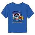 thumbnail image 1 of Toddler's Lilo & Stitch Halloween You Ready for a Trick?  Graphic Tee Royal Blue 5T, 1 of 3