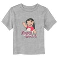 thumbnail image 1 of Toddler's Lilo & Stitch Stay Weird Lilo  Graphic Tee Athletic Heather 4T, 1 of 3