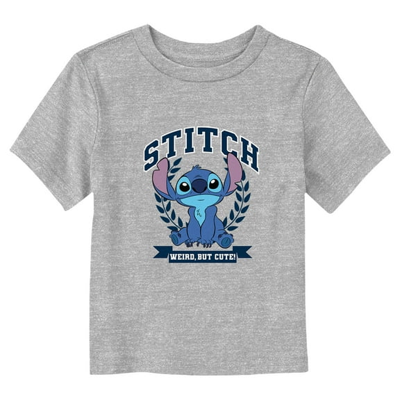 Toddler's Lilo & Stitch Weird, but Cute Alien  Graphic Tee Athletic Heather 3T