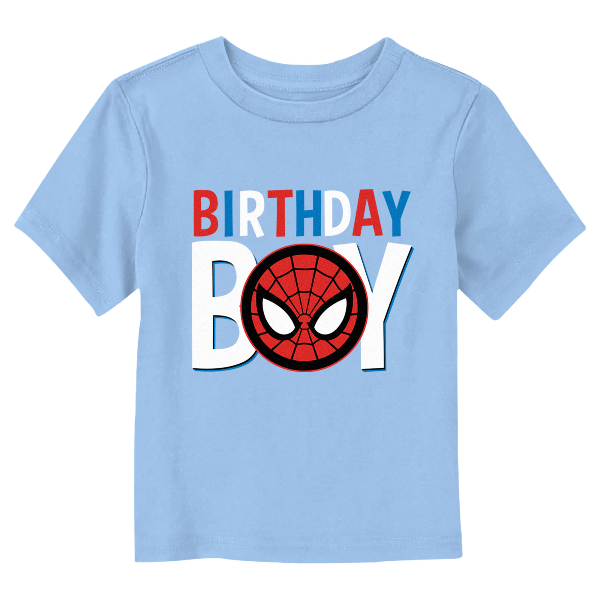 T-shirt Anniversaire Spider-Man 4 Ans Pour Enfant | Produit Officiel Marvel | Coupe Classique Et Léger