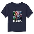 thumbnail image 1 of Toddler's Marvel Mother's Day Everyday Heroes  Graphic Tee Navy Blue 5T, 1 of 3