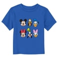 thumbnail image 1 of Toddler's Mickey & Friends Character Lineup  Graphic Tee Royal Blue 2T, 1 of 3