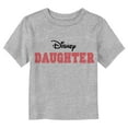 thumbnail image 1 of Toddler's Mickey & Friends Daughter Logo  Graphic Tee Athletic Heather 4T, 1 of 3