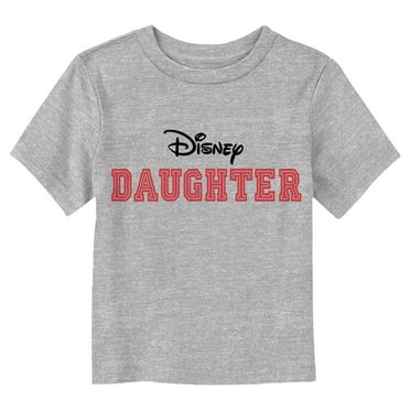 Toddler's Mickey & Friends Daughter Logo  Graphic Tee Athletic Heather 4T