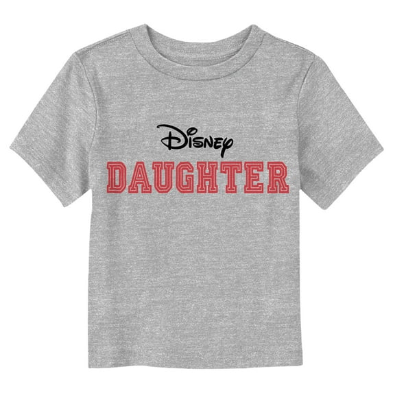Toddler's Mickey & Friends Daughter Logo Graphic Tee Athletic Heather 4T