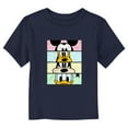 thumbnail image 1 of Toddler's Mickey & Friends Distressed Character Eyes  Graphic Tee Navy Blue 4T, 1 of 3