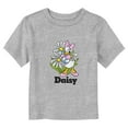 thumbnail image 1 of Toddler's Mickey & Friends Distressed Daisy and Flowers  Graphic Tee Athletic Heather 2T, 1 of 3