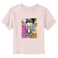 thumbnail image 1 of Toddler's Mickey & Friends Donald Geometric Pattern  Graphic Tee Light Pink 5T, 1 of 3