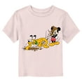 thumbnail image 1 of Toddler's Mickey & Friends Goofy Digging  Graphic Tee Light Pink 2T, 1 of 3