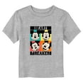 thumbnail image 1 of Toddler's Mickey & Friends Heart Breaker Faces  Graphic Tee Athletic Heather 3T, 1 of 3