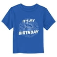 thumbnail image 1 of Toddler's Mickey & Friends It's My Birthday Cupcake  Graphic Tee Royal Blue 4T, 1 of 3