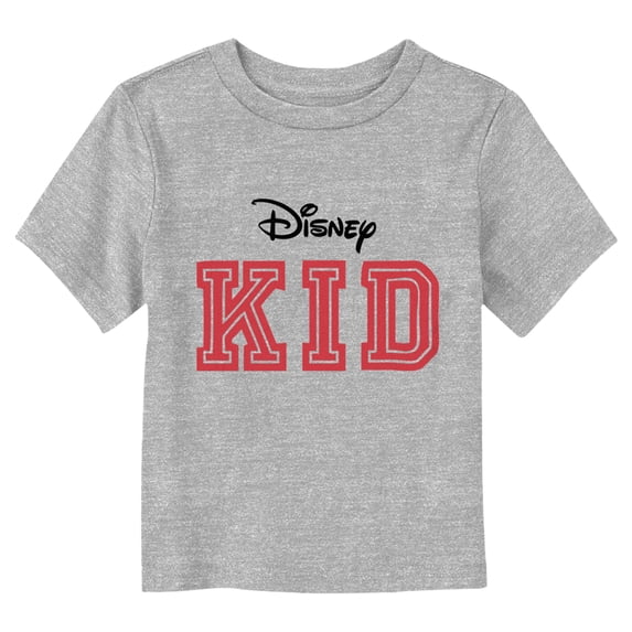 Toddler's Mickey & Friends Kid Logo Graphic Tee Athletic Heather 2T