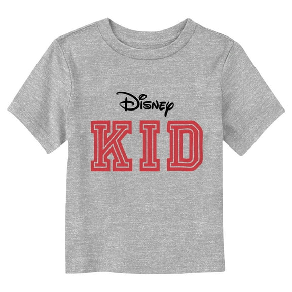 Toddler's Mickey & Friends Kid Logo Graphic Tee Athletic Heather 2T
