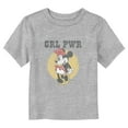 thumbnail image 1 of Toddler's Mickey & Friends Minnie Girl Power  Graphic Tee Athletic Heather 3T, 1 of 3