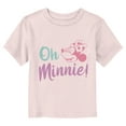 thumbnail image 1 of Toddler's Mickey & Friends Oh Minnie Laugh  Graphic Tee Light Pink 3T, 1 of 3