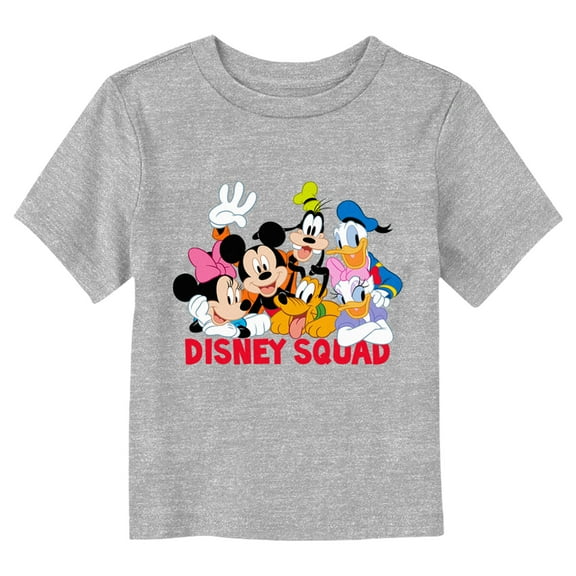 Toddler's Mickey & Friends Original Squad  Graphic Tee Athletic Heather 5T
