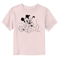 thumbnail image 1 of Toddler's Mickey & Friends Pals Forever  Graphic Tee Light Pink 4T, 1 of 3