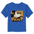 thumbnail image 1 of Toddler's Mickey & Friends Retro Distressed Square  Graphic Tee Royal Blue 2T, 1 of 3