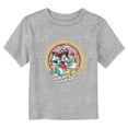 thumbnail image 1 of Toddler's Mickey & Friends Retro Squad Graphic Tee Athletic Heather 3T, 1 of 3