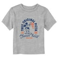 thumbnail image 1 of Toddler's Mickey & Friends Retro True Original Pizza Graphic Tee Athletic Heather 4T, 1 of 3