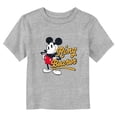 thumbnail image 1 of Toddler's Mickey & Friends Ring Bearer Retro Mickey Graphic Tee Athletic Heather 4T, 1 of 3