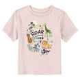 thumbnail image 1 of Toddler's Mickey & Friends Roar Like a Lion  Graphic Tee Light Pink 2T, 1 of 3