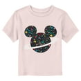thumbnail image 1 of Toddler's Mickey & Friends Saturn Silhouette Logo  Graphic Tee Light Pink 3T, 1 of 3