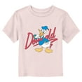 thumbnail image 1 of Toddler's Mickey & Friends Signed by Donald Duck  Graphic Tee Light Pink 5T, 1 of 3