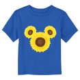 thumbnail image 1 of Toddler's Mickey & Friends Sunflower Silhouette Logo  Graphic Tee Royal Blue 2T, 1 of 3