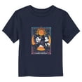 thumbnail image 1 of Toddler's Mickey & Friends The Future Looks Bright Couple Tarot Card Graphic Tee Navy Blue 2T, 1 of 3