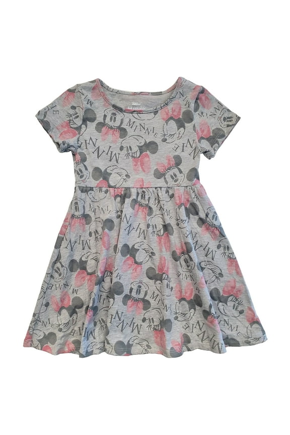 Toddlers' Minnie Mouse Pink Bow Print