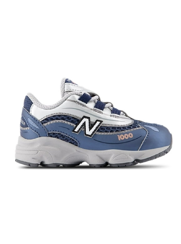 Toddler's New Balance 1000 Bungee Lace Blue Grey (IV1000PK) - 8