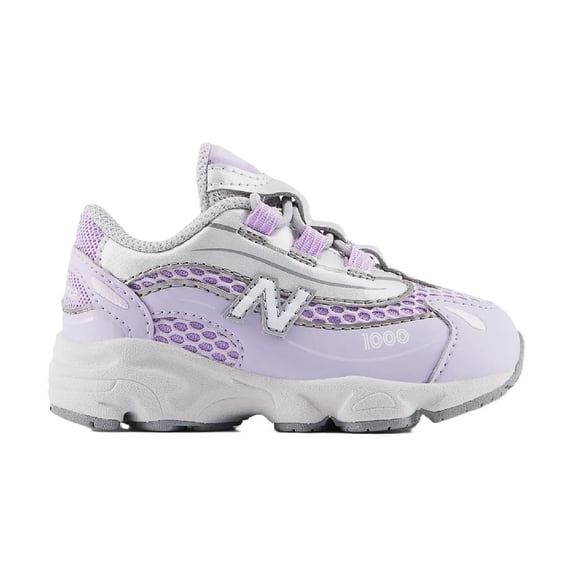 Toddler's New Balance 1000 Bungee Lace Purple Grey (IV1000RK) - 7