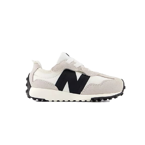 Toddler's New Balance 327 New-B Hook & Loop Grey Black (NW327FE) - 10