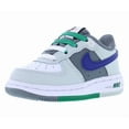 thumbnail image 1 of Nike Force 1 Lv8 1 Infant/Toddler Shoes Size 4, Color: Grey/White/Navy, 1 of 5