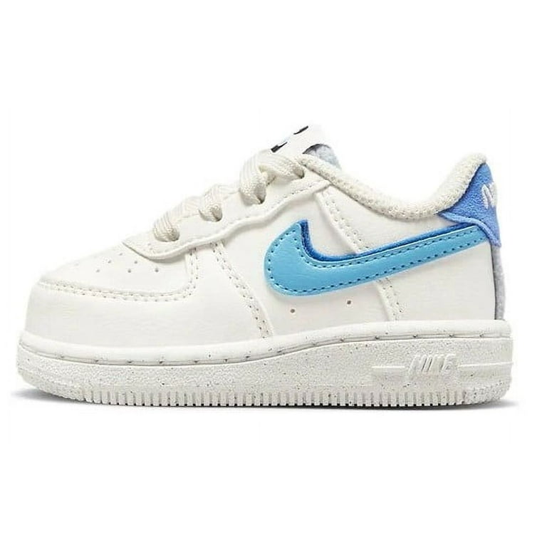 Toddler's Nike Air Force LV8 Sail/Bl Chill-Medium Blue (DV0753