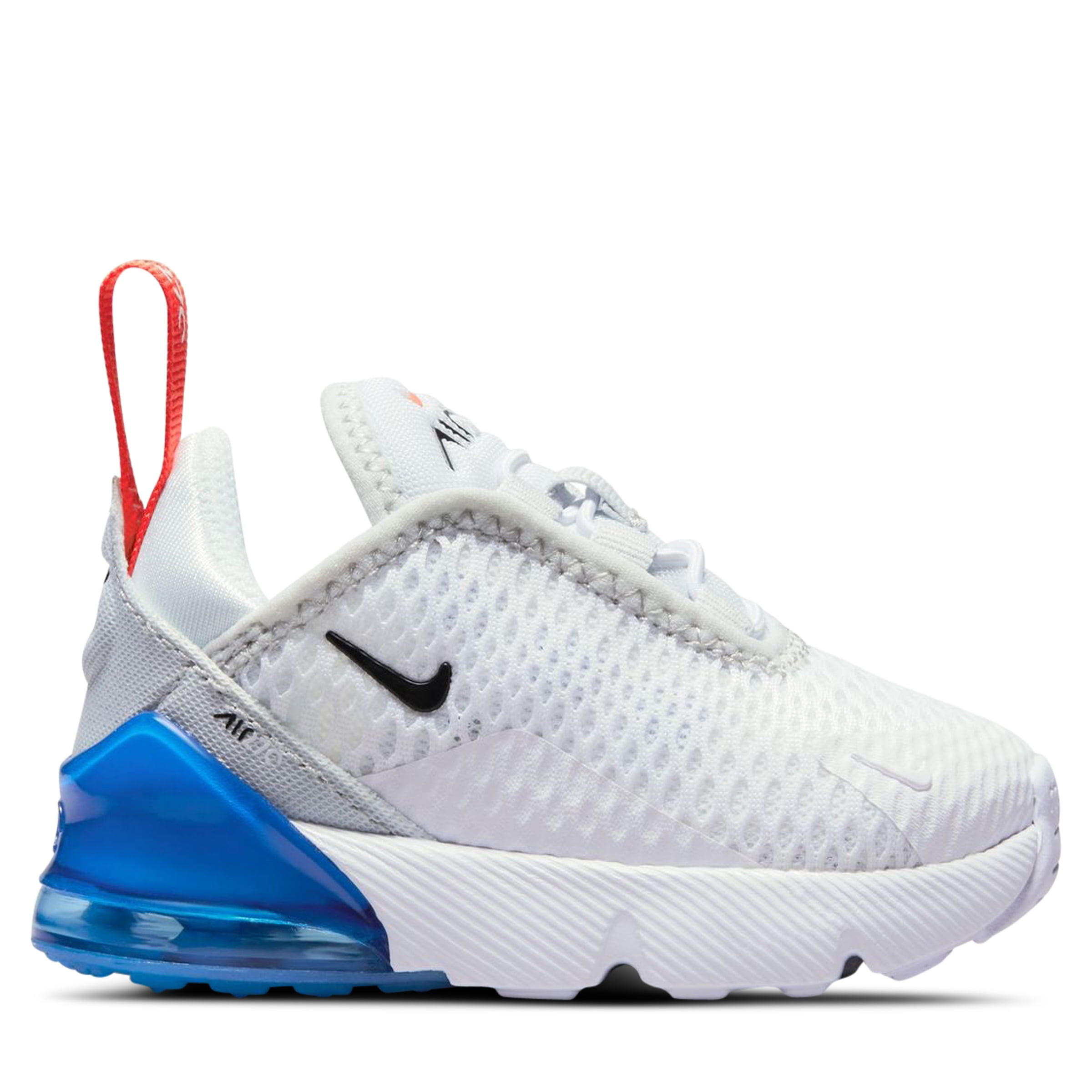Little Kid's Nike Air Max 270 White/Black-Pure Platinum (AO2372