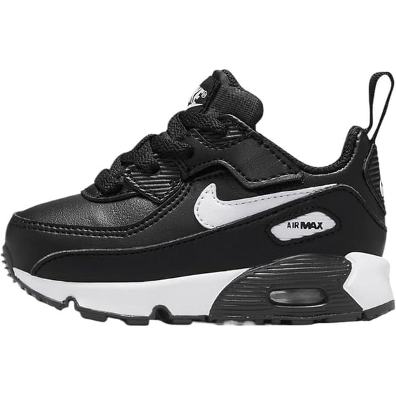 Nike Air Max 90 EasyOn Baby/Toddler Shoes (HF6359-002, Black/Black/White) Size 4