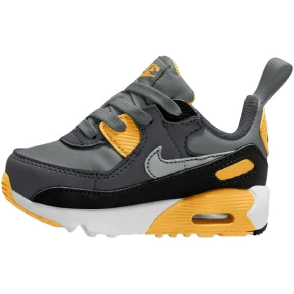 Toddler's Nike Air Max 90 Easyon Smoke Grey/LT Smoke Grey (HF6359 004) - 7